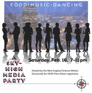 Party Flyer designed by Deb Perugi