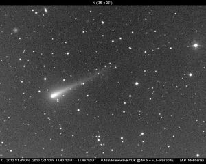 ISON on 10 Oct. 2013. From M.P. Mobberley (http://martinmobberley.co.uk/images/2012s1_20131010_mpm.jpg)